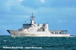 ID 4498 NUSHIP OTAGO (OPV1/P148) - To become HMNZS OTAGO - Seen here on trials passing Portsea, Port Phillip Bay, Victoria, Australia.
She is one of two newbuilt offshore patrol craft for the Royal New...